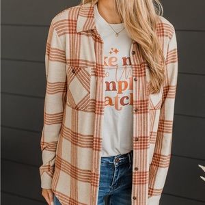 Plaid Button Up Shirt